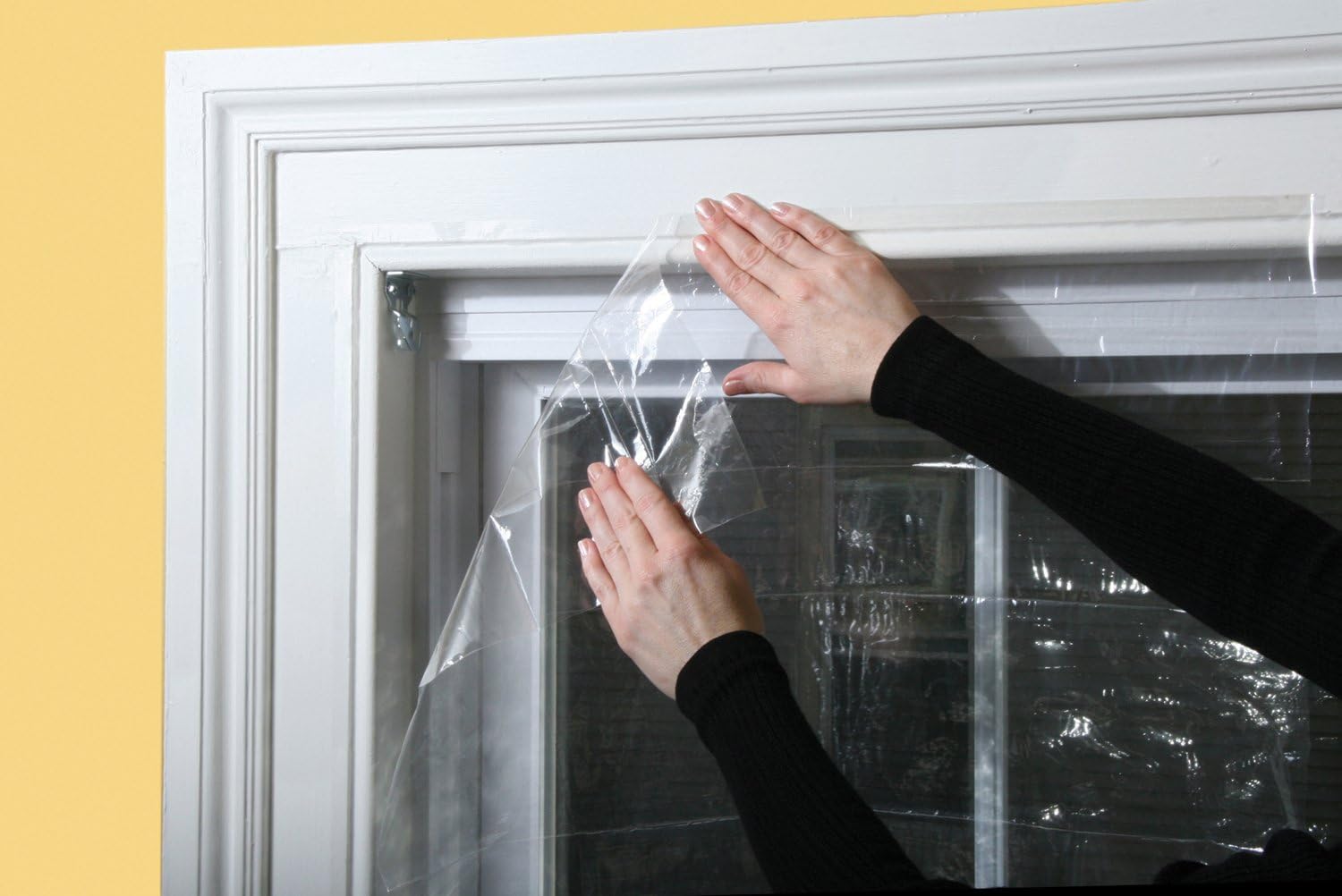Frost King V96H Outdoor Stretch Window Kit, 84in x 110in, Clear, 84-Inch by 110-Inch - Image 5