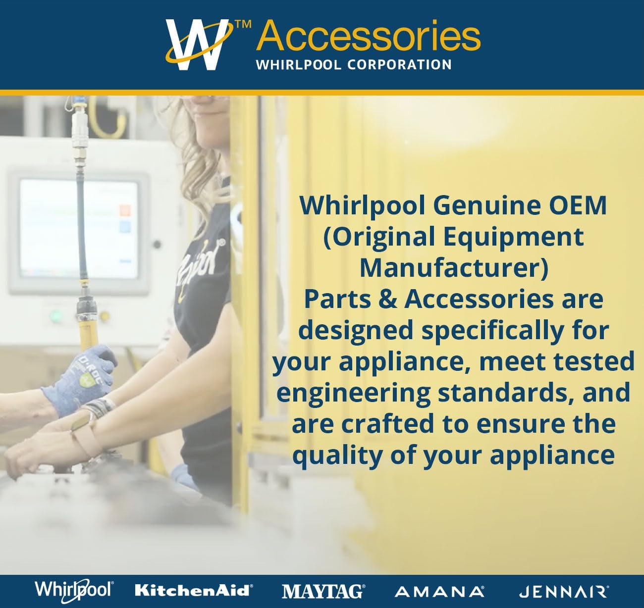 Whirlpool 4396037RP Genuine OEM Dryer Telescoping Vent Kit For Dryers Vent dryer vent hose dryer vent dryer hose dryer duct dryer vent kit Standard Size Stainless Steel 1 each - Image 4
