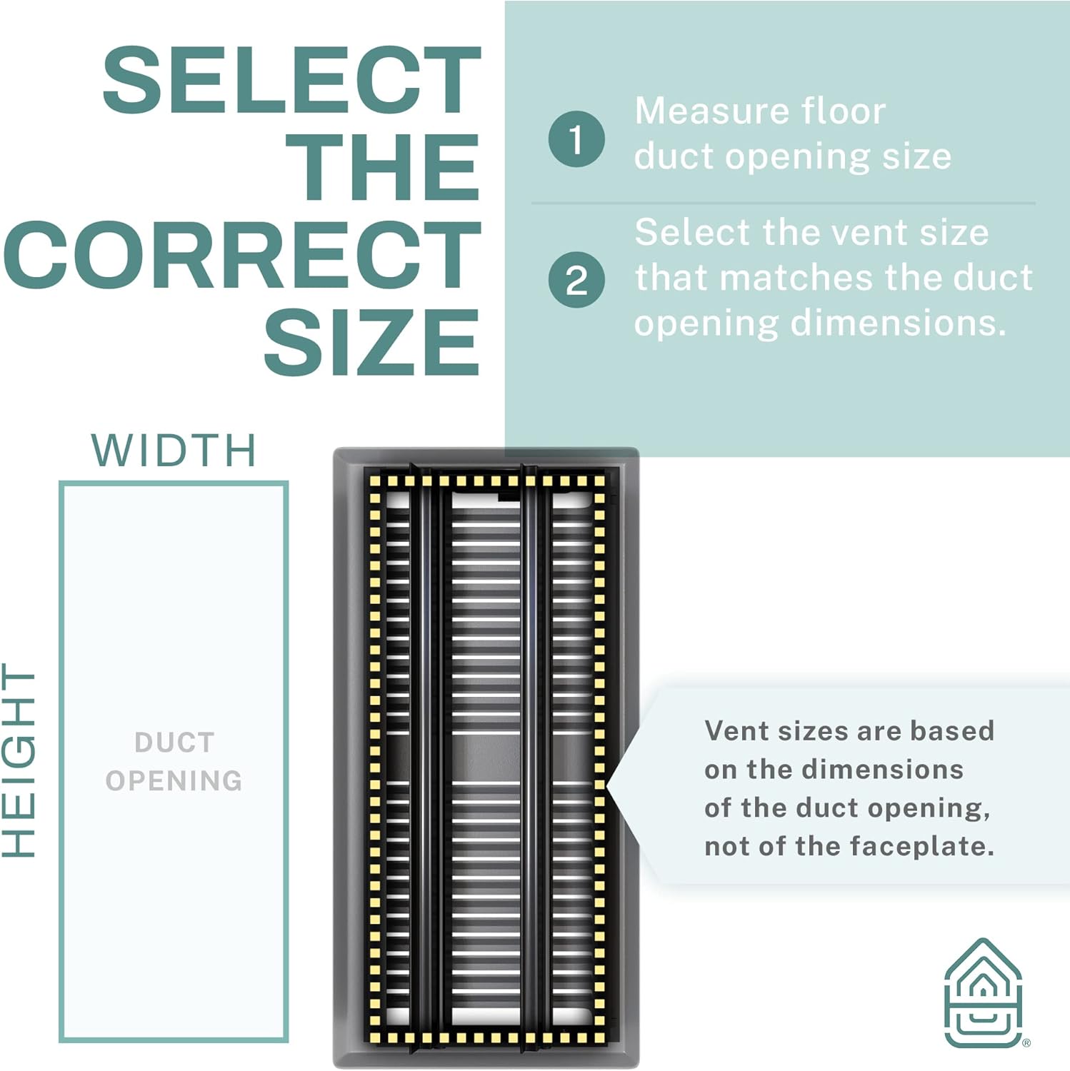 Home Intuition Contemporary Floor Vent Cover 4X10 Inch Floor Register with Mesh Cover Trap Heat and Air Walkable Metal Floor Vent for HVAC Duct, Light Grey - Image 2