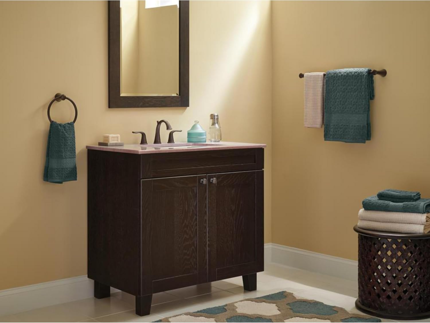 Delta Faucet 73824-RB Lahara Towel Bar, 24 - Image 4