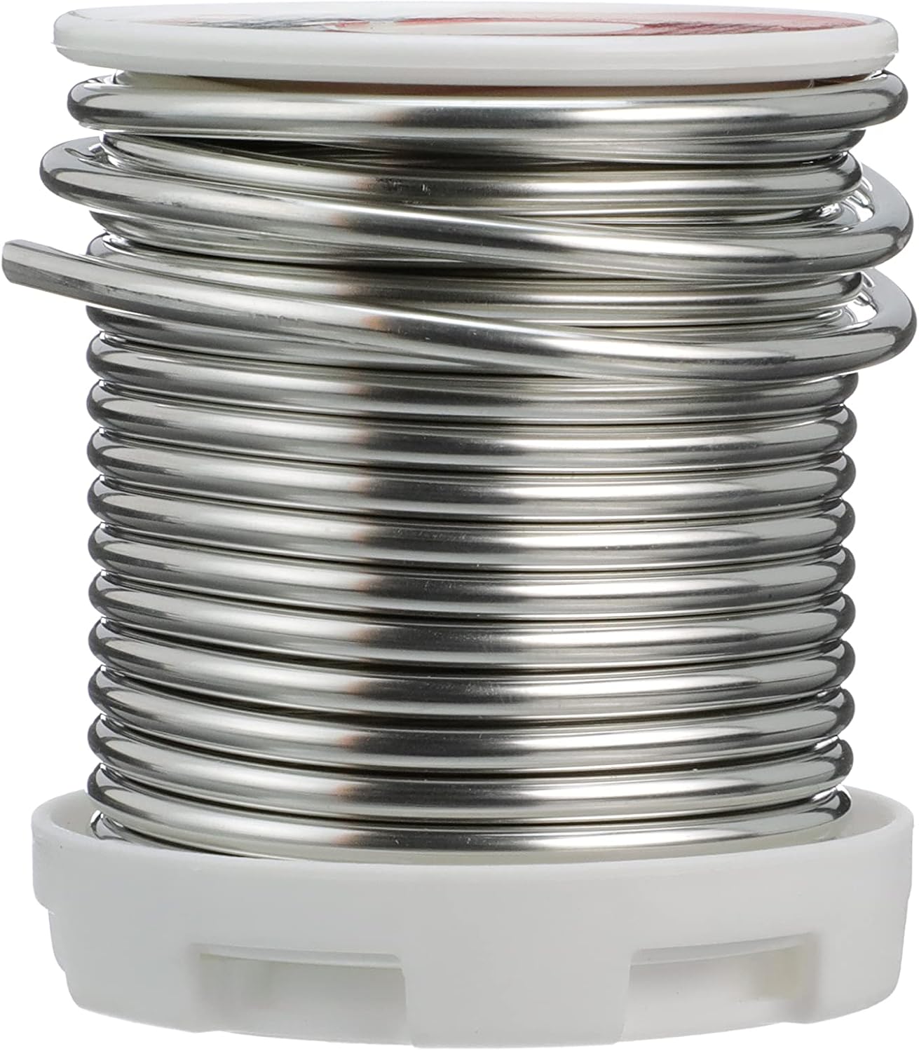 Oatey 29025 Safe-Flo Wire Solder, 1 Lb Bulk, Solid, Gray, Silver - Image 2