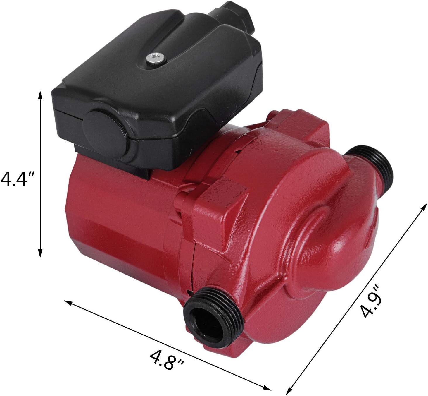 Happybuy Hot Water Recirculating Pump, 93W 110V Water Circulator Circulating Pump NPT 3/4 - Image 2