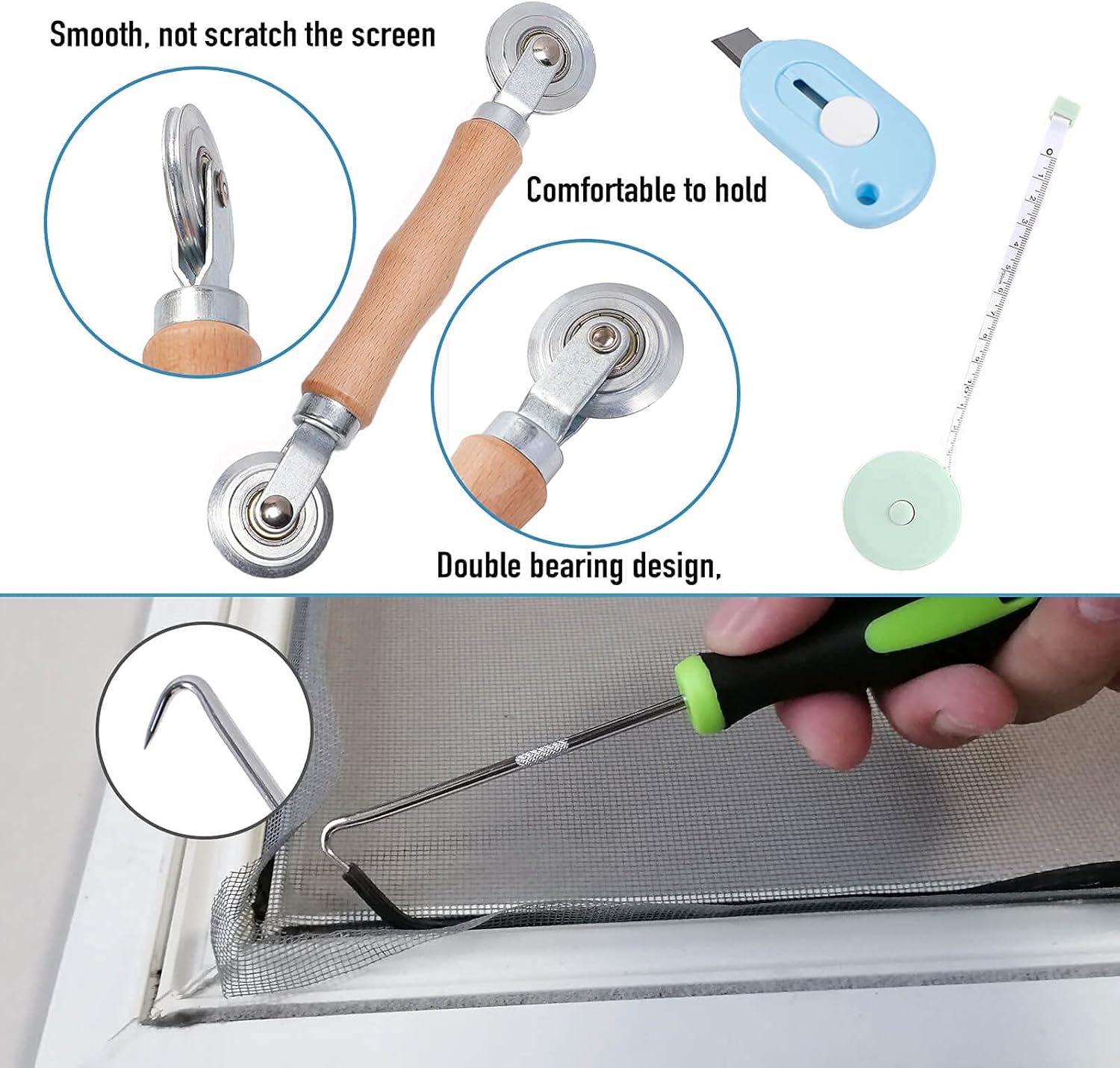 Windows Screen and Screen Door Repair Kit, 48 - Image 5