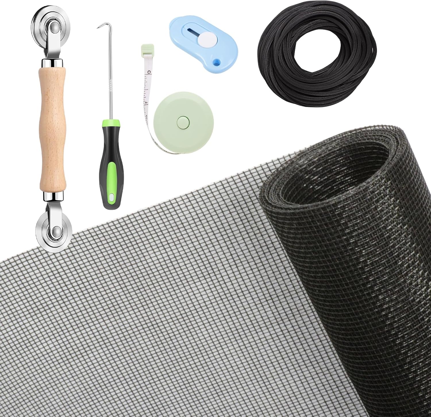 Windows Screen and Screen Door Repair Kit, 48