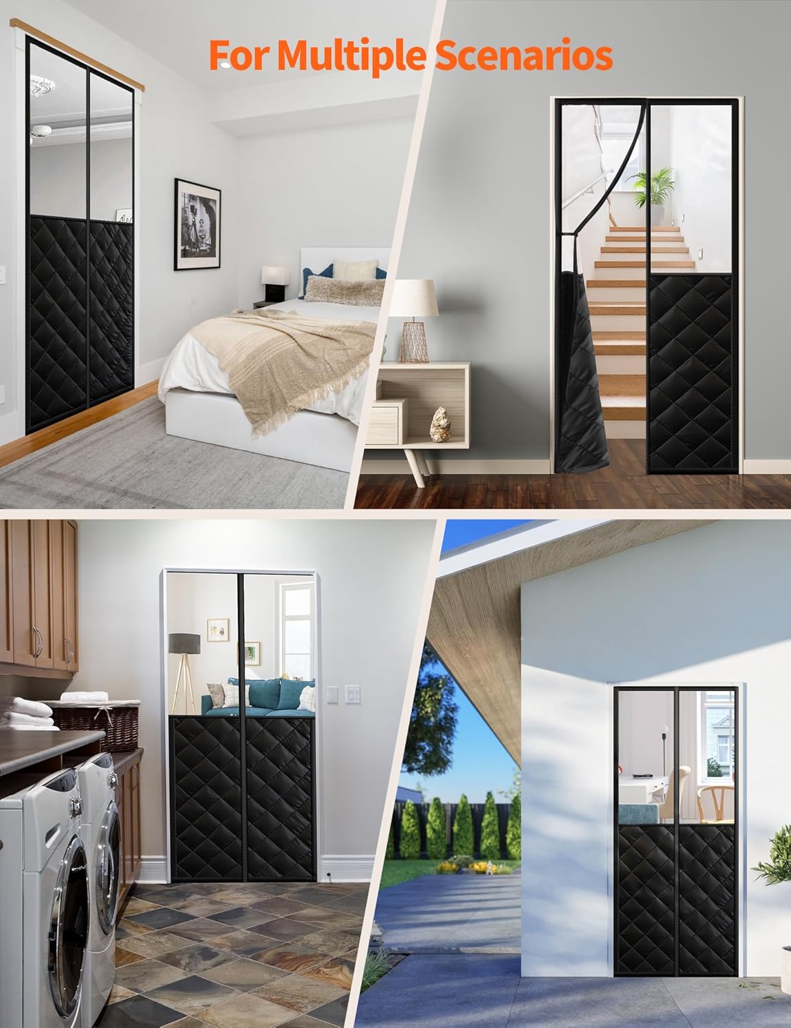 Magnetic Thermal Insulated Door Curtain for 32 - Image 6