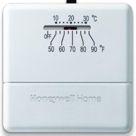 HONEYWELL HOME CT33A1009 Economy Non-Programmable Thermostat - Millivolt Heat Only