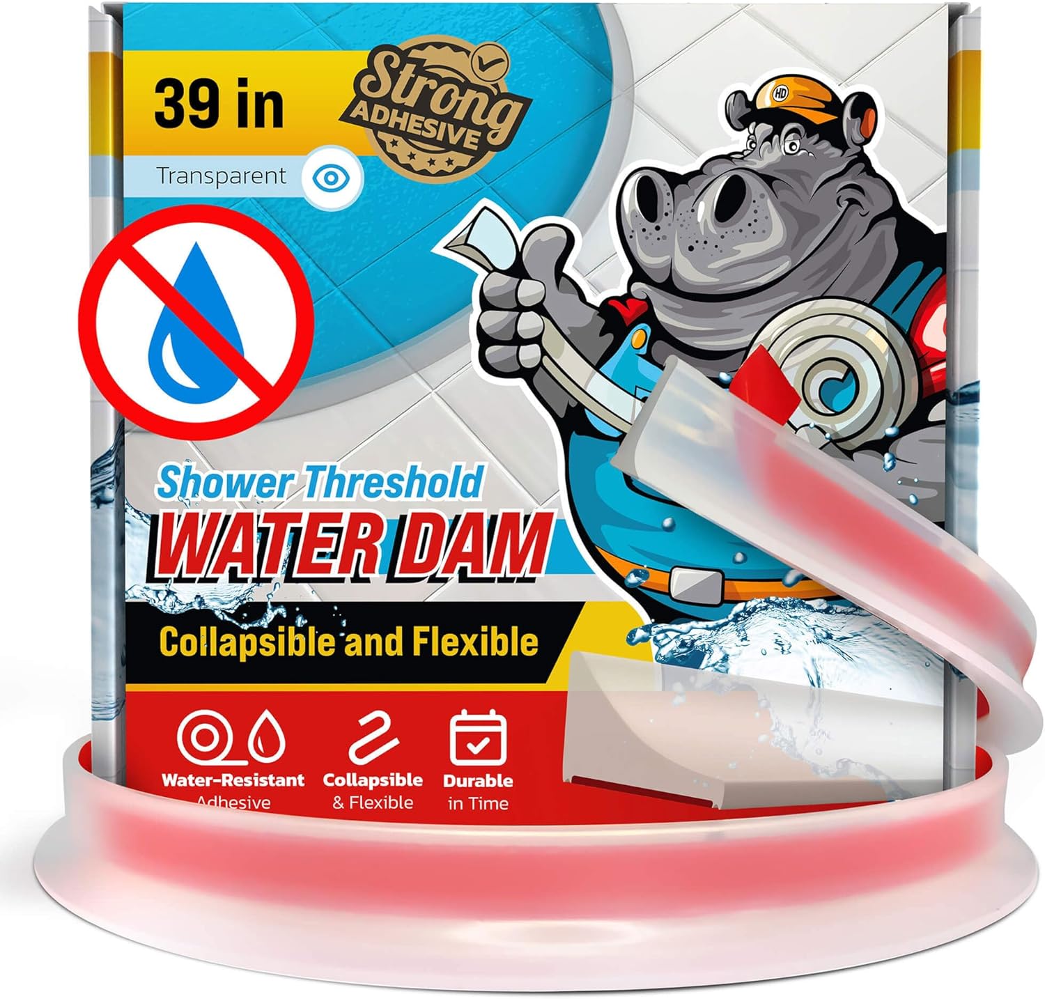 Shower Threshold Water Dam Barrier 39