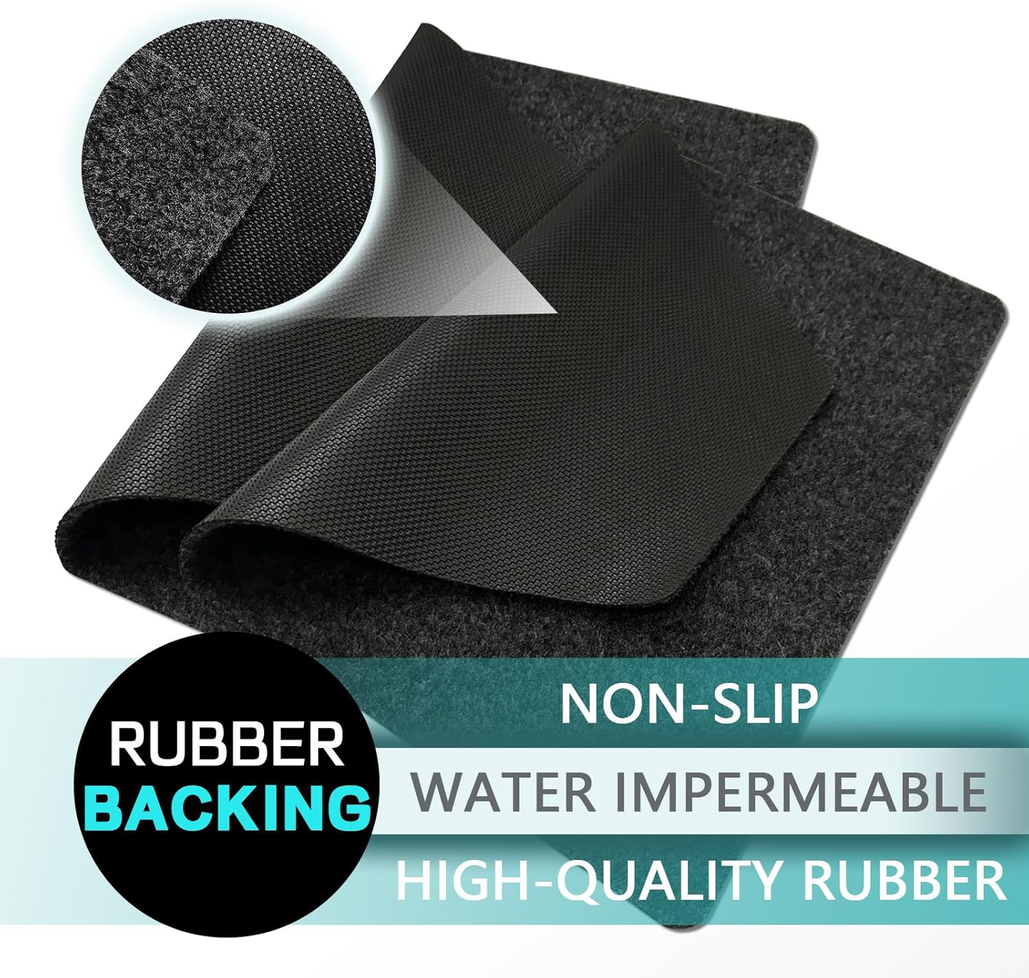 Urinal Mats 12 Pack Urinal Pads Urinal Floor Mats for Men Bathroom Commerical Disposable Non-Slip Rubber Backing Washable Urinals Mat Eliminating Odor 17.7 - Image 2