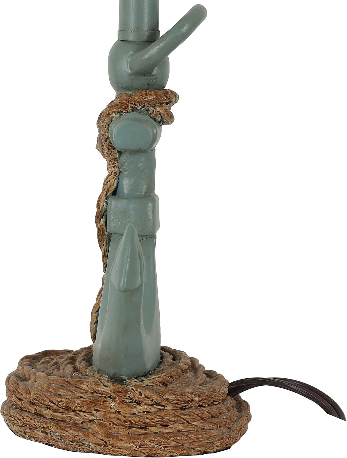 Decor Therapy Saylor Anchor Accent Lamp, Antique Iced Blue - Image 5
